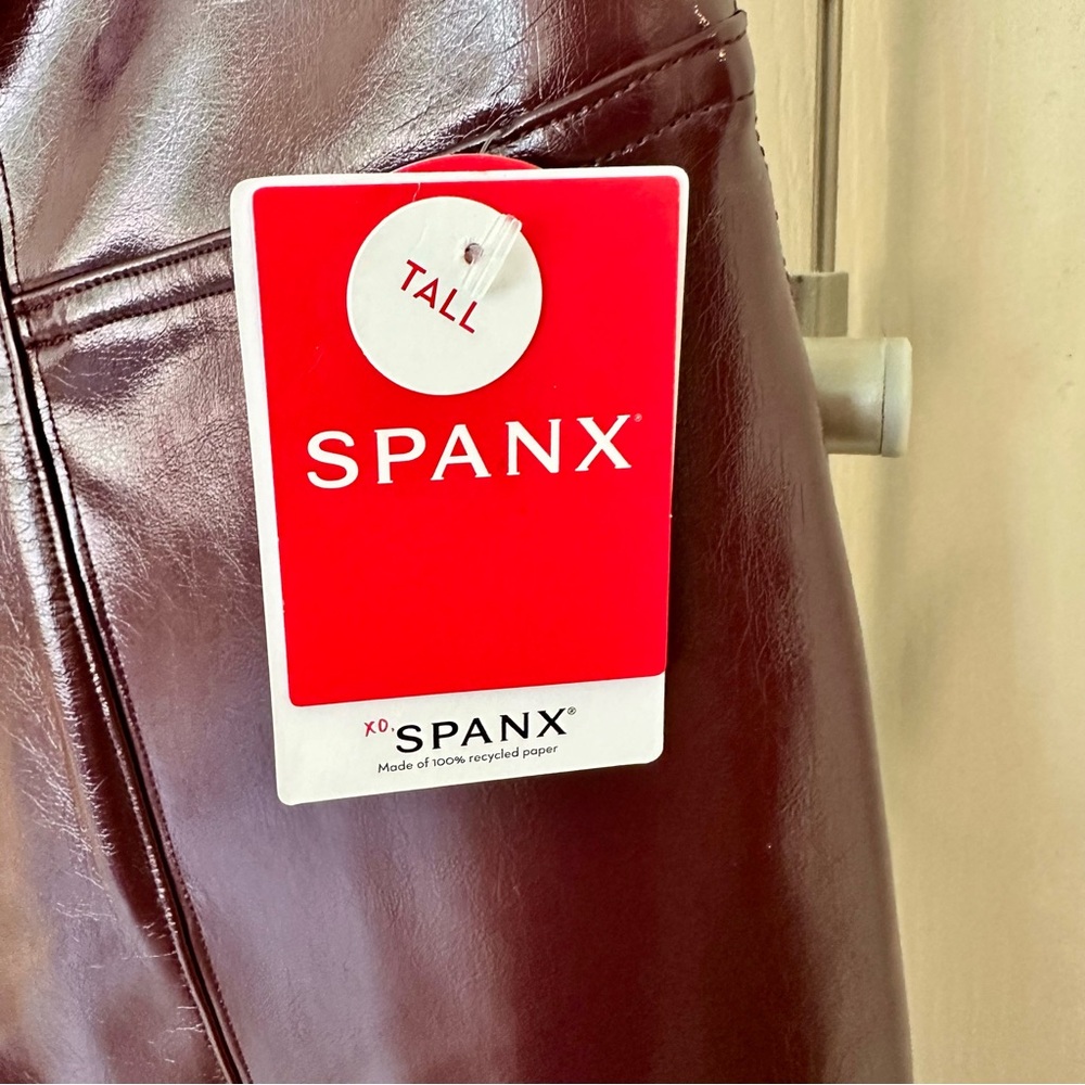 Spanx Faux Leather Leggings - Picture 4 of 5